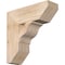Ekena Millwork Funston Slat Smooth Bracket, Douglas Fir, 5 1/2"W x 18"D x 18"H BKT06X18X18FST06SDF - alternate 1